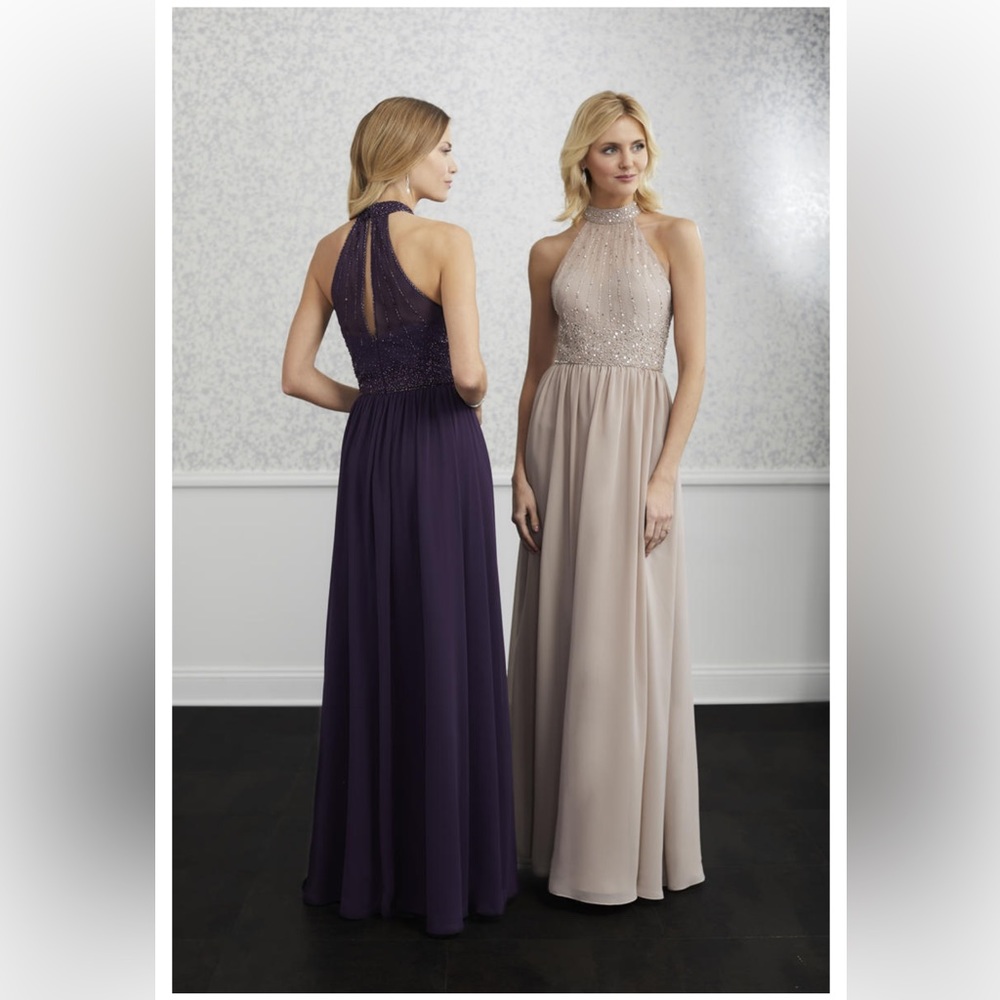 Adrianna Papall RARE taupe formal gown!!